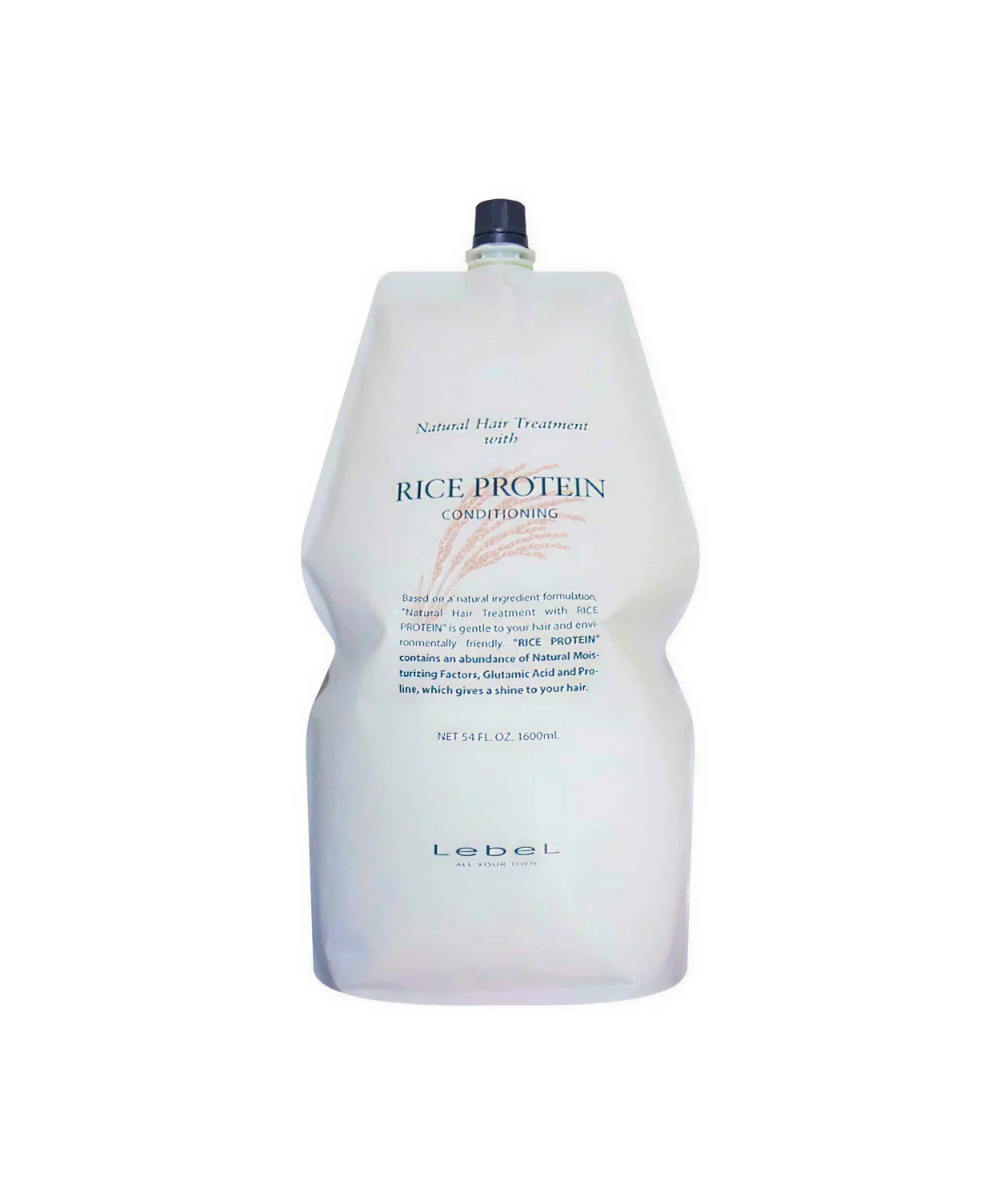 Lebel Natural Rice Protein Hair Balm – miękkie opakowanie uzupełniające refill, ekologiczne opakowanie do ponownego napełnienia