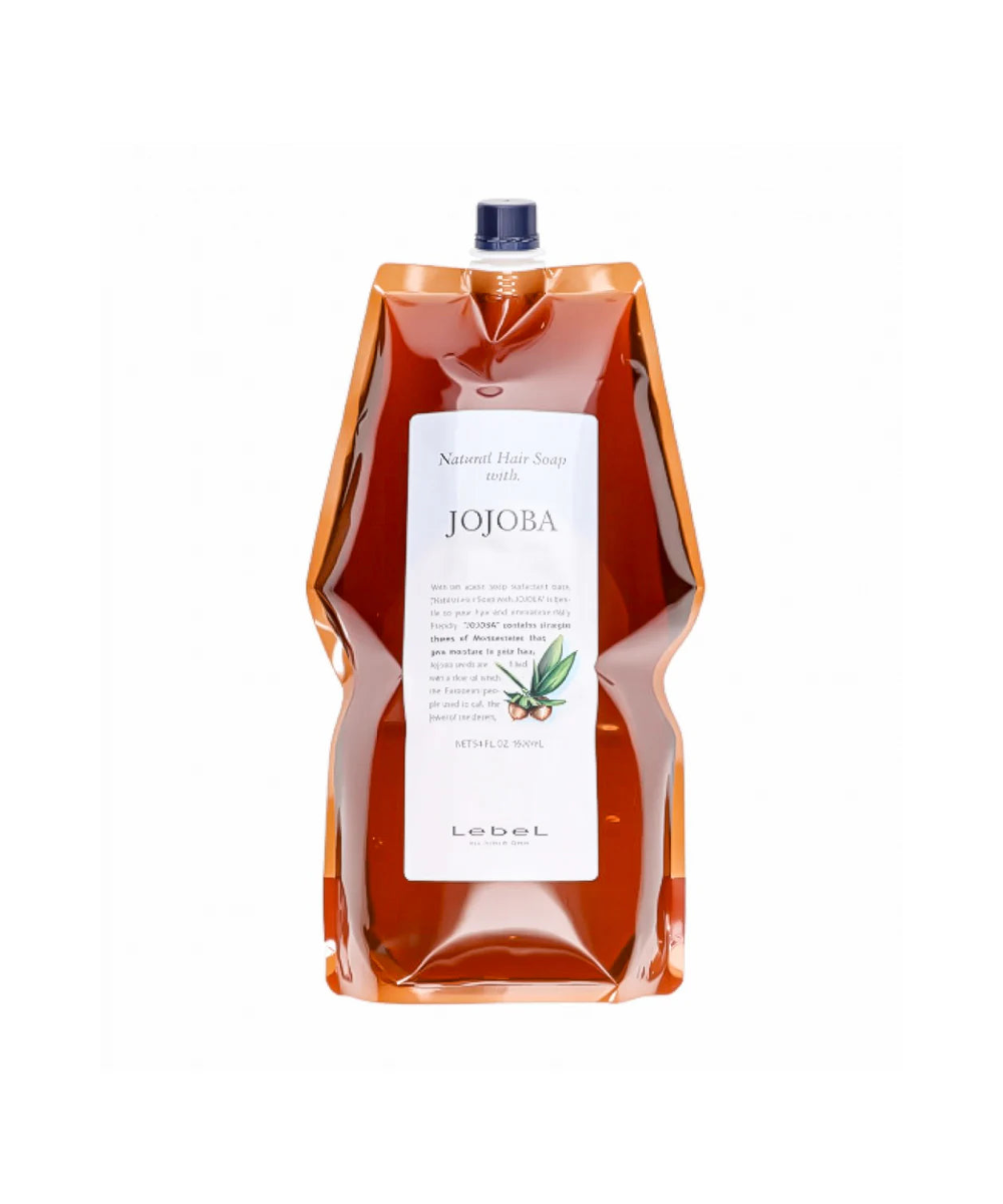 Lebel Natural Hair Soap Jojoba – saszetka uzupełniająca refill, ekologiczne opakowanie do ponownego napełnienia butelki

