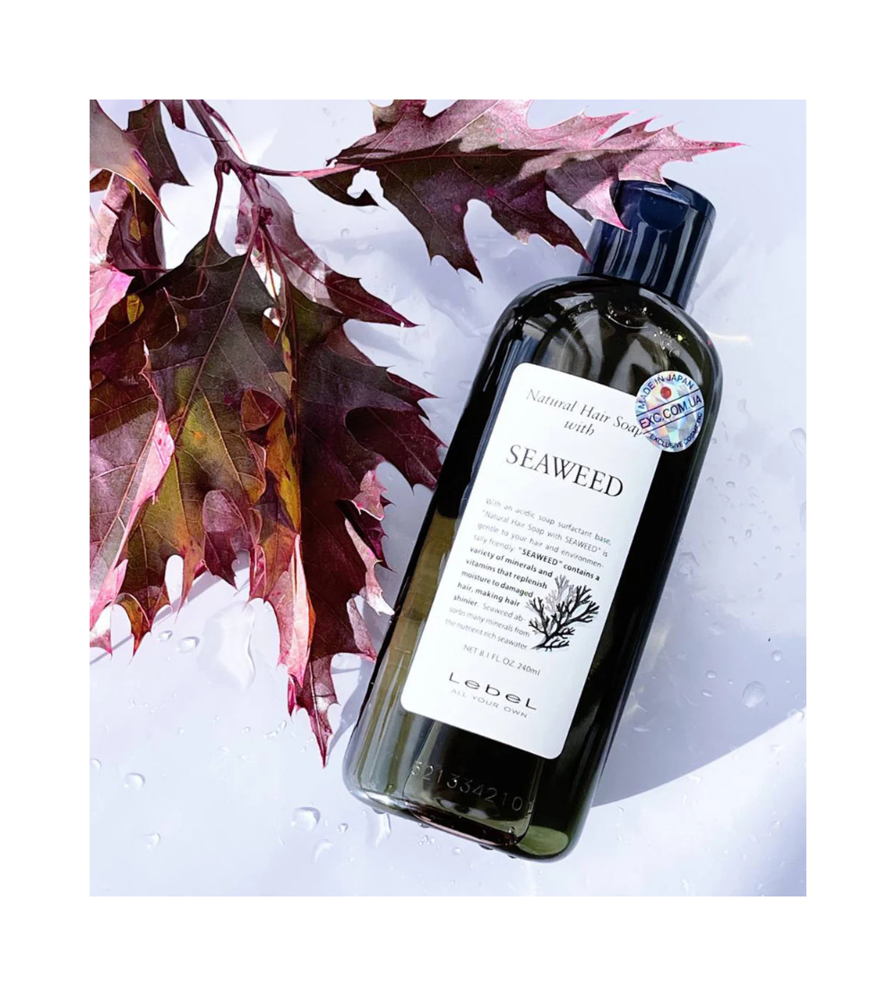 Natural Hair soap Seaweed - Do delikatnego oczyszczania włosów normalnych i lekko uszkodzonych*