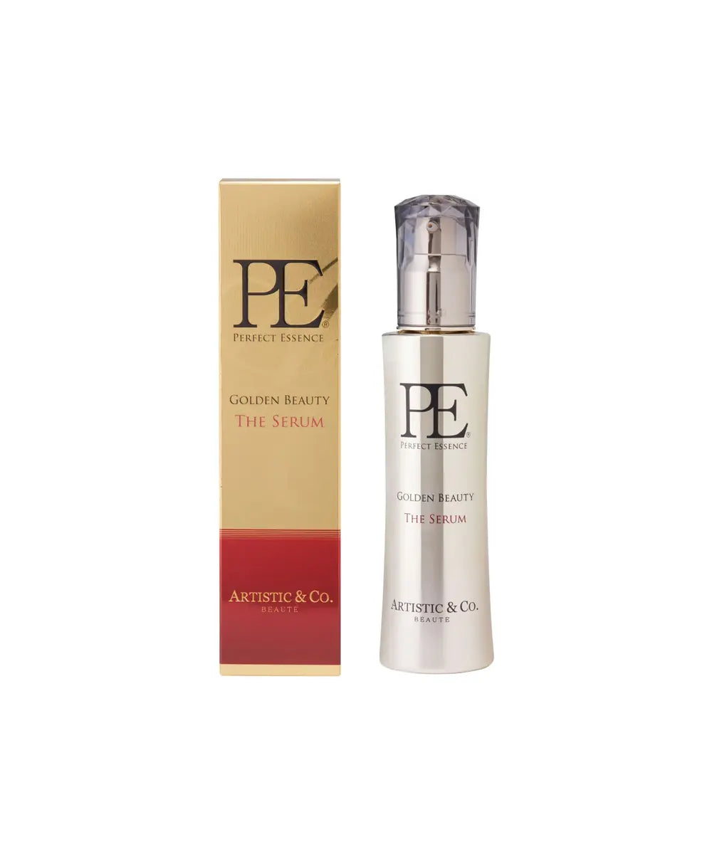 PE Golden Beauty The Serum Artistic & Co. – japońskie serum do twarzy ze złoto-czerwonym opakowaniem