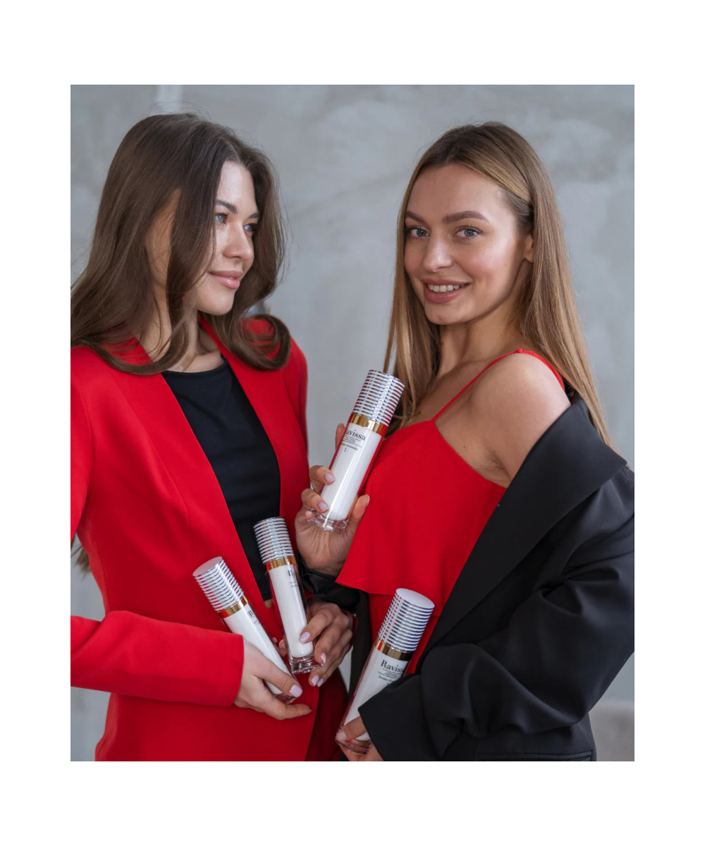 Ravissa UV White Protector VI - Krem z filtrem SPF przeciwko fotostarzeniu skóry
