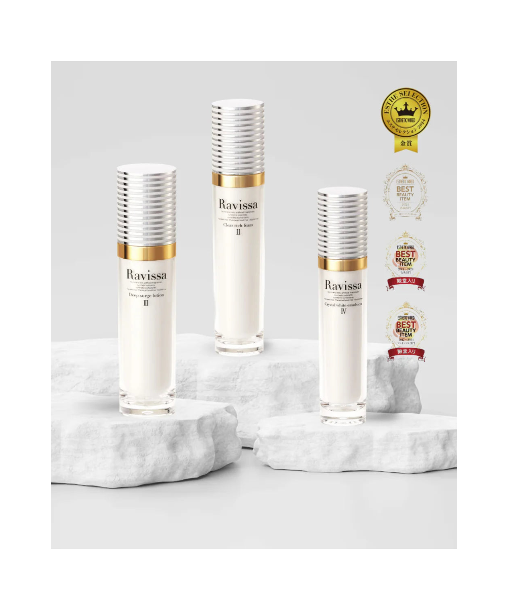 Ravissa Pure Radiance Set - Czysta skóra. Głębokie nawilżenie. Kryształowy blask*