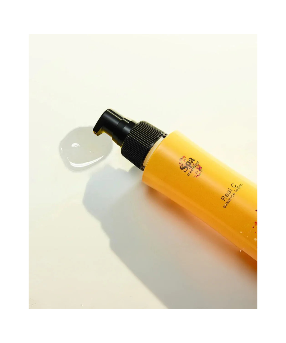 Real C-essence lotion - Nawilżający lotion z 5% witaminą C, niacynamidem i retinolem