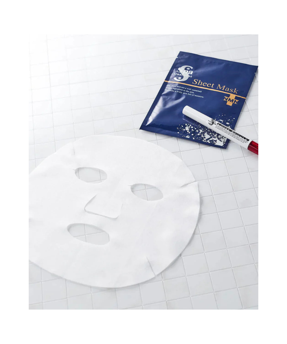 Spa Treatment eX Loose Spickle & NMN Sheet Mask - Intensywna 4-tygodniowa kuracja ujędrniająca skórę