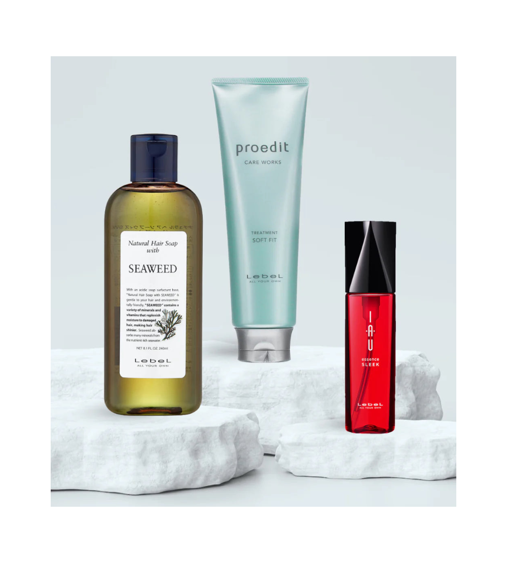 Lebel Summer holiday kit - Zestaw do regeneracji i ochrony włosów na lato*