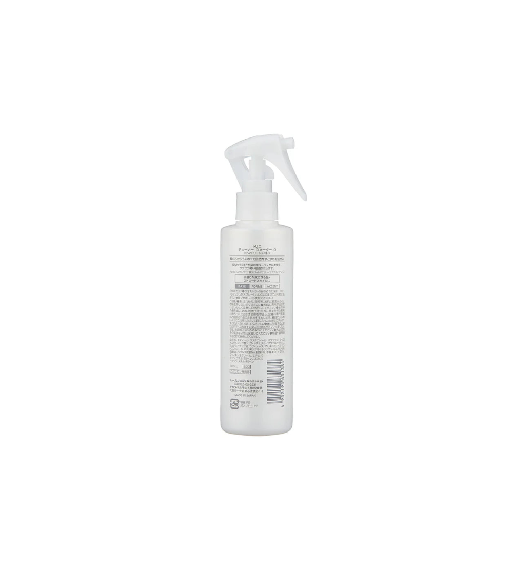 TRIE Tuner Water 0 „Silk Veil" – Spray do łatwego rozczesywania i ochrony włosów*
