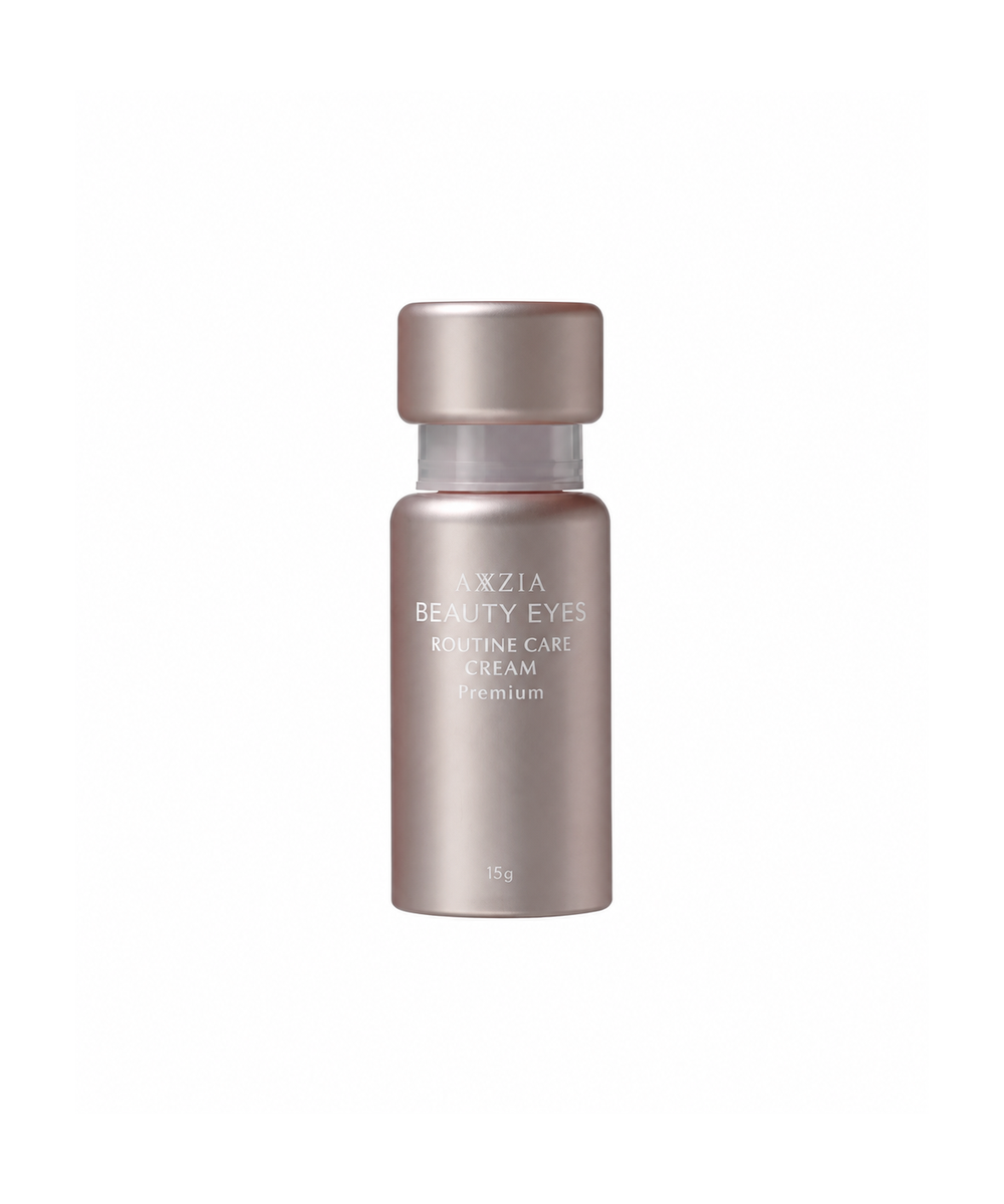 Krem pod oczy AXXZIA Beauty Eyes Routine Care Cream Premium 15 g we flakonie na białym tle