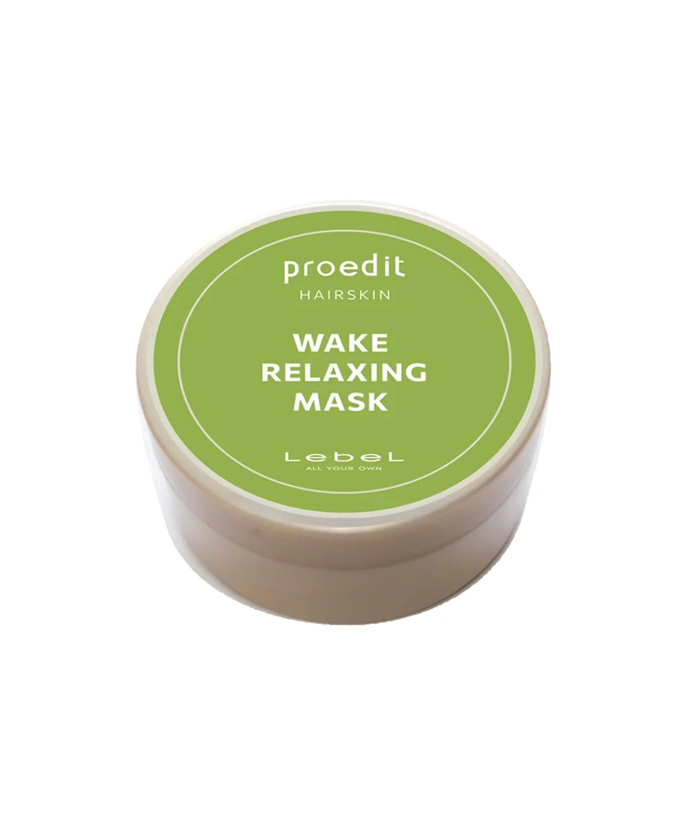 LEBEL PROEDIT HAIRSKIN WAKE RELAXING MASK - energetyzujący krem do objętości i wzrostu włosów