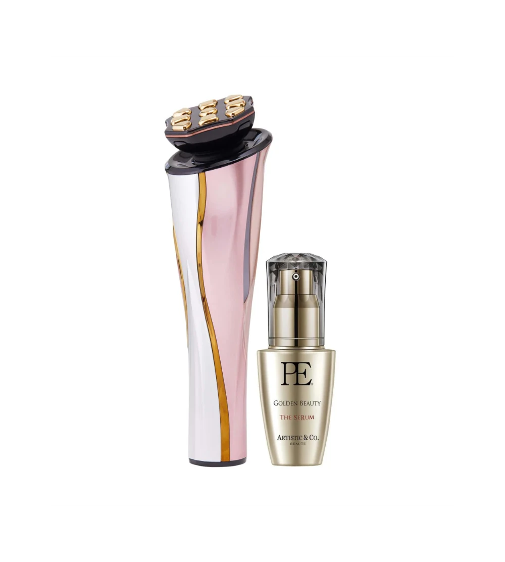 Zestaw Dr. Arrivo Zeus II Pink z serum PE Golden Beauty the Serum